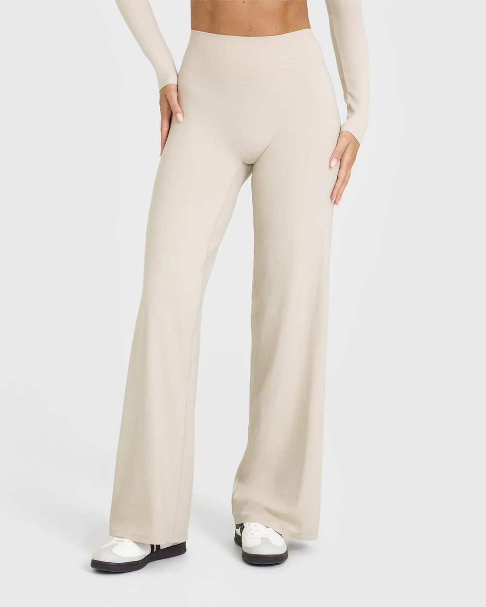 WIDE-LEG FLOW PANTS