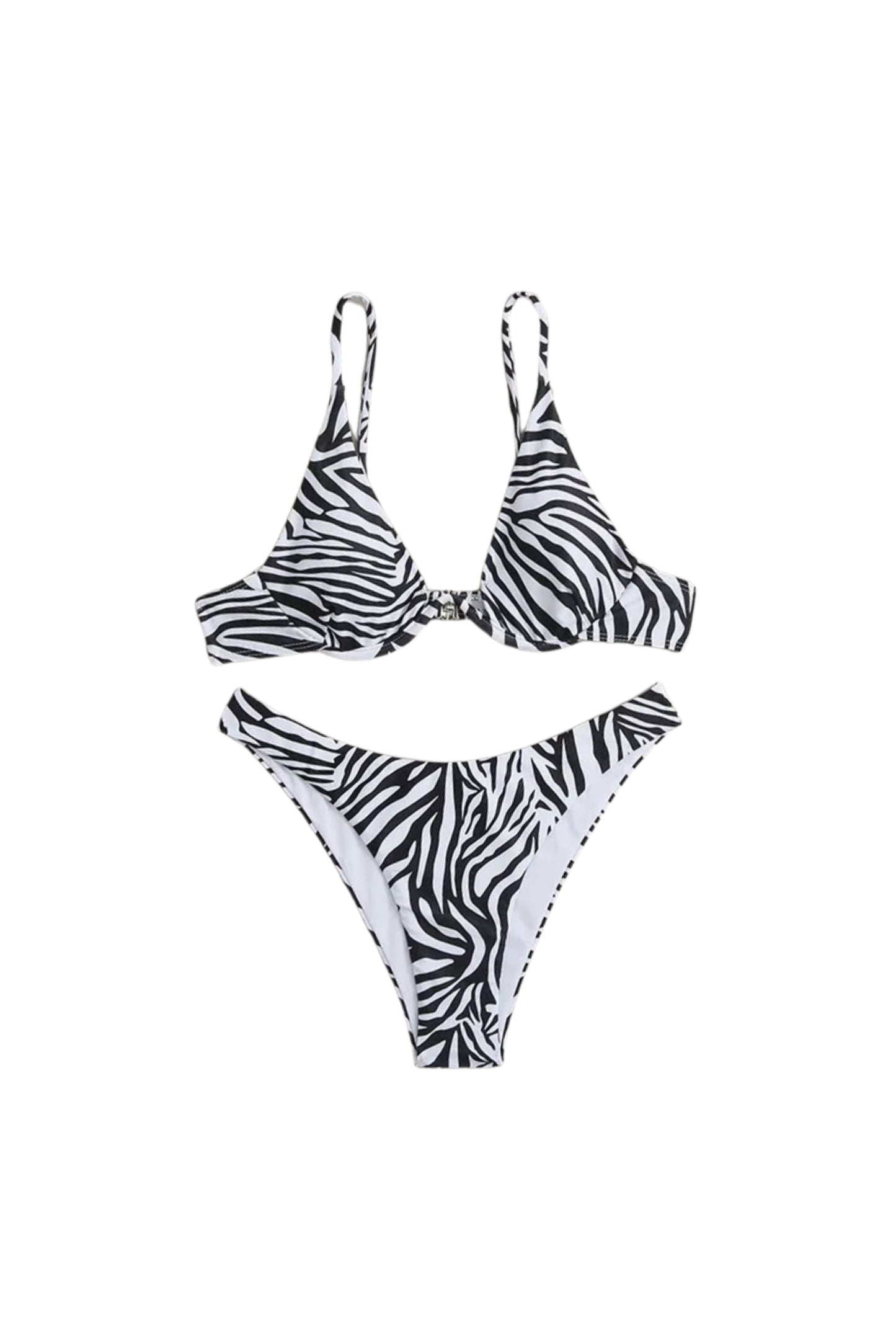 WILD ZEBRA SWIMSUIT