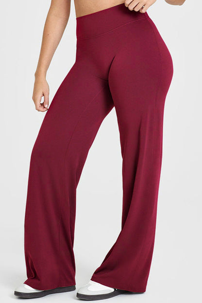 WIDE-LEG FLOW PANTS