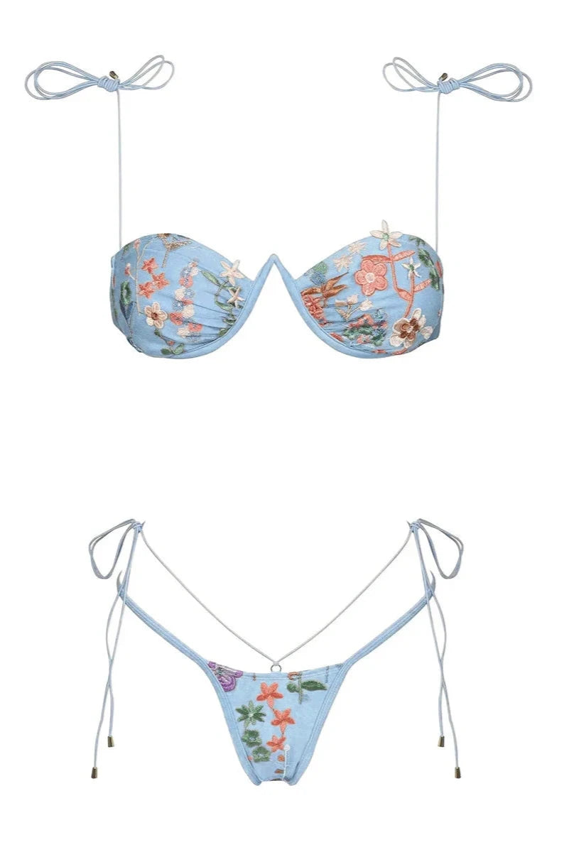 NUDE BLOOM SWIMSUIT