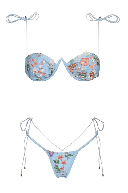 NUDE BLOOM SWIMSUIT