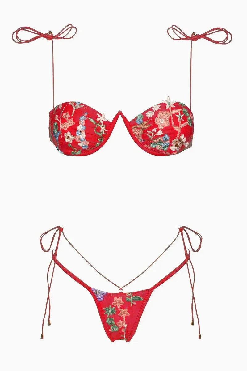NUDE BLOOM SWIMSUIT