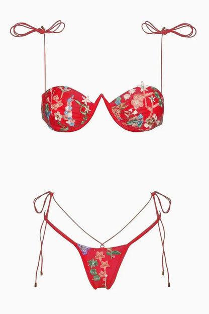 NUDE BLOOM SWIMSUIT