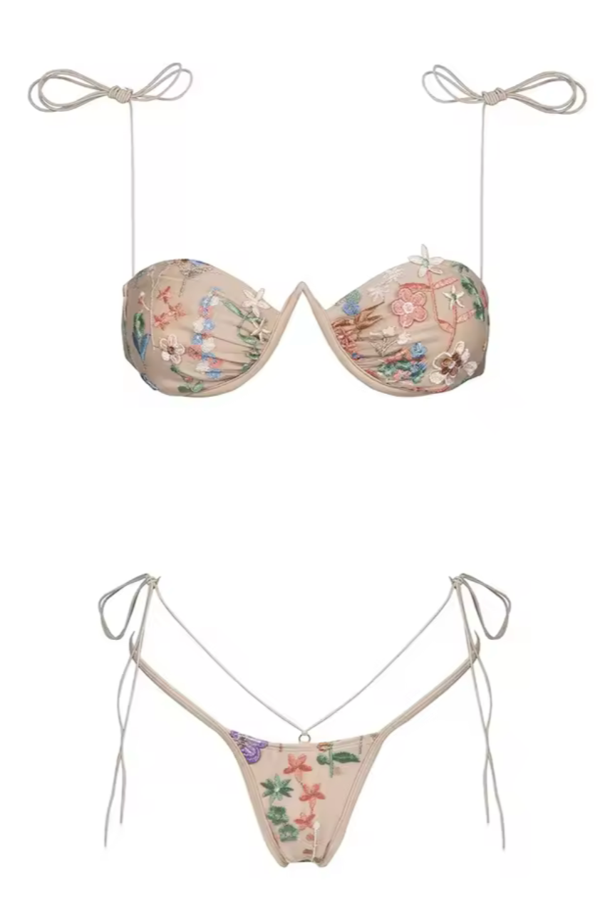 NUDE BLOOM SWIMSUIT