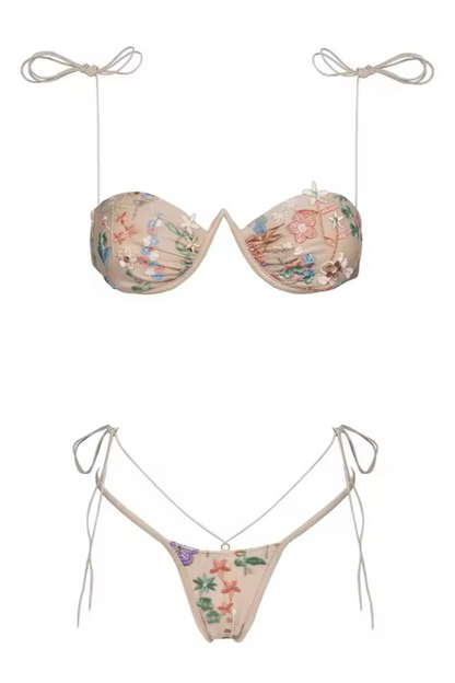 NUDE BLOOM SWIMSUIT