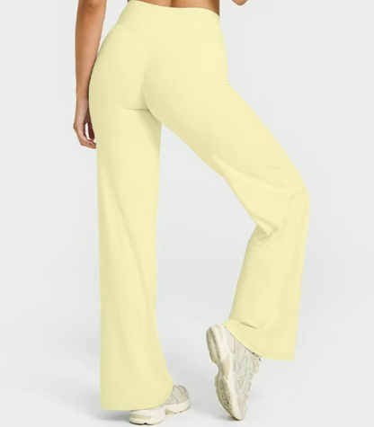 WIDE-LEG FLOW PANTS